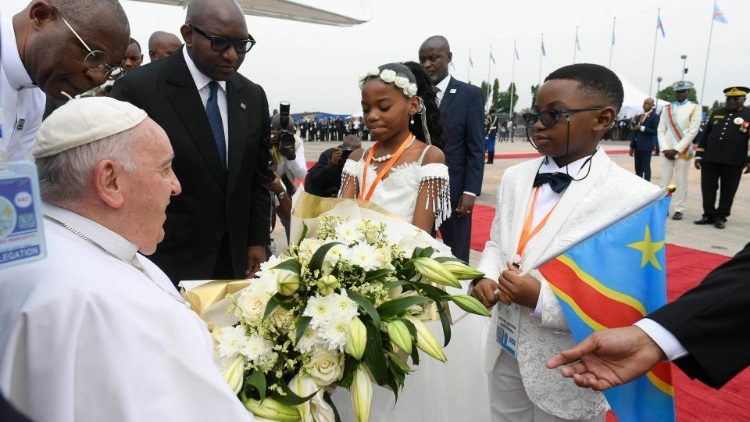 Comienza Francisco peregrinación por la paz al Congo y Sudán del Sur