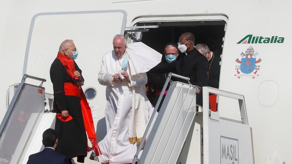 El Papa Francisco llega a Irak bajo el lema: “Todos nosotros somos hermanos”