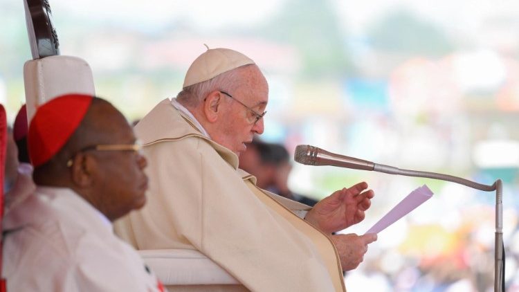 El Papa en RDC: Estamos llamados a ser misioneros de paz