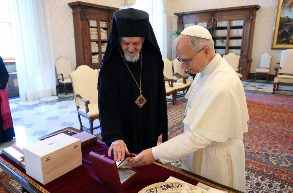 El Papa al Patriarcado Ecuménico: «Restablecer la plena comunión»
