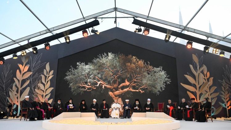 El Papa León XIV en Líbano: «¡Bienaventurados los que trabajan por la paz!»