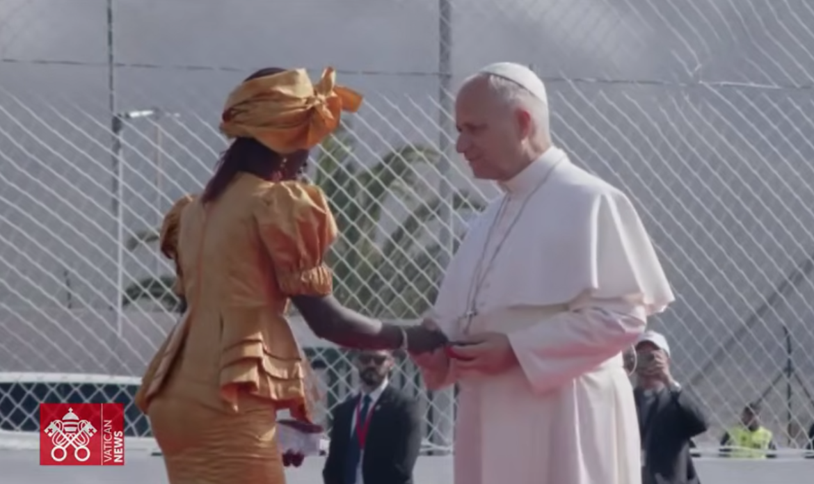 El Papa a los migrantes en Tenerife: el amor de Dios no conoce fronteras