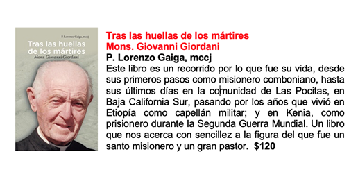 Tras las huellas de los mártires. Mons. Giovanni Giordani